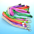 Polyester Rohr Arbeit ID Kartenhalter gedruckt Weinglas Halter Lanyards